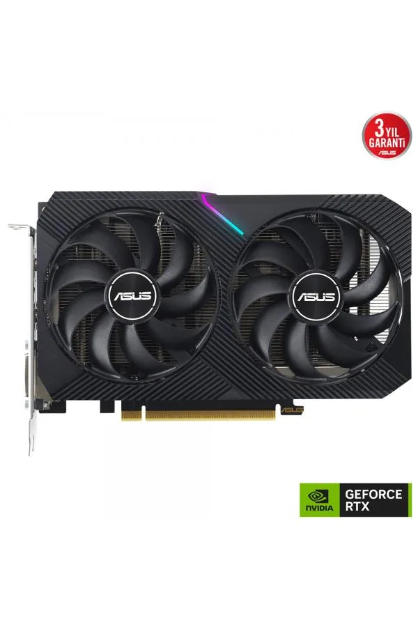 ASUS DUAL-RTX3050-O8G V2 8GB GDDR6 HDMI 128BIT