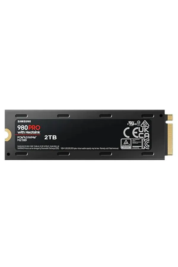 2TB SAMSUNG 980 PRO Heatsink M.2 NVMe MZ-V8P2T0CW