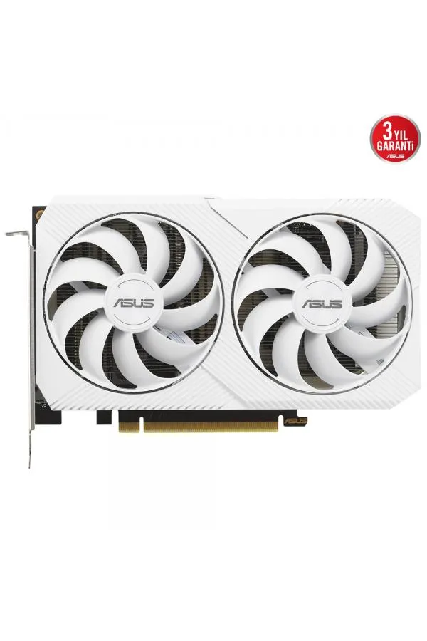 ASUS DUAL-RTX3060-O8G-WHITE 8GB GDDR6 HDMI DP 128BIT