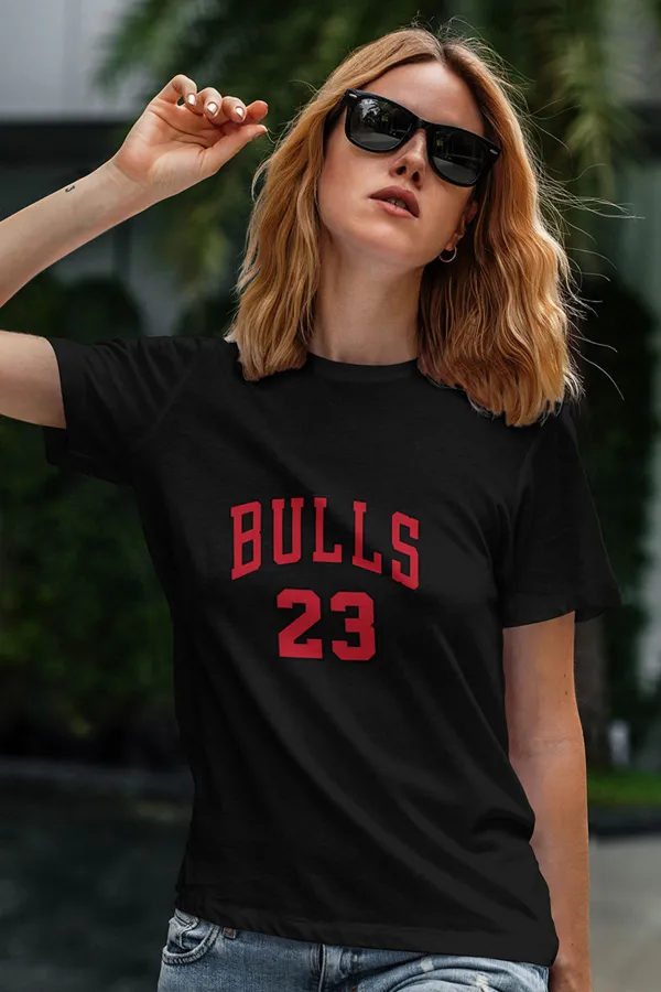 Air Jordan 25 Siyah NBA Kadın Tshirt - Tişört